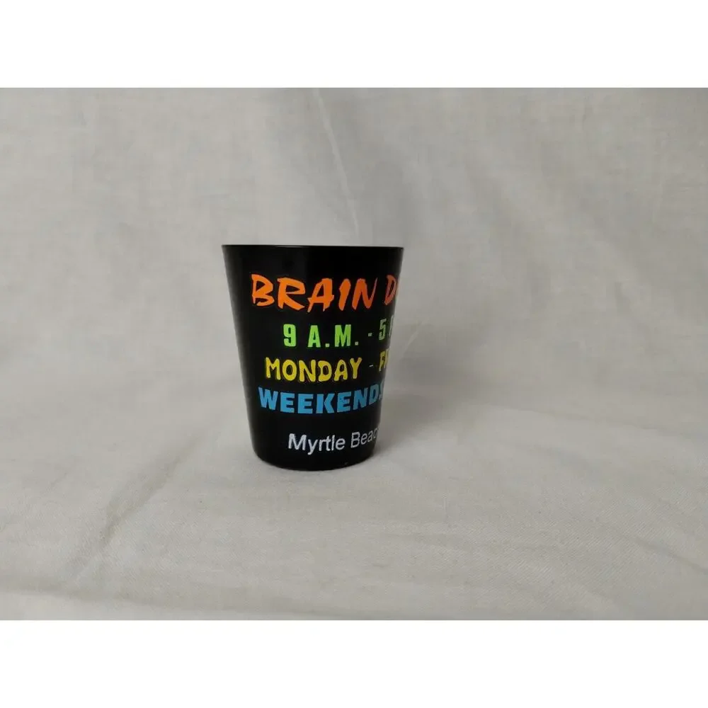 Myrtle Beach Collectible Shot Glass - Brain Dead Shotglass